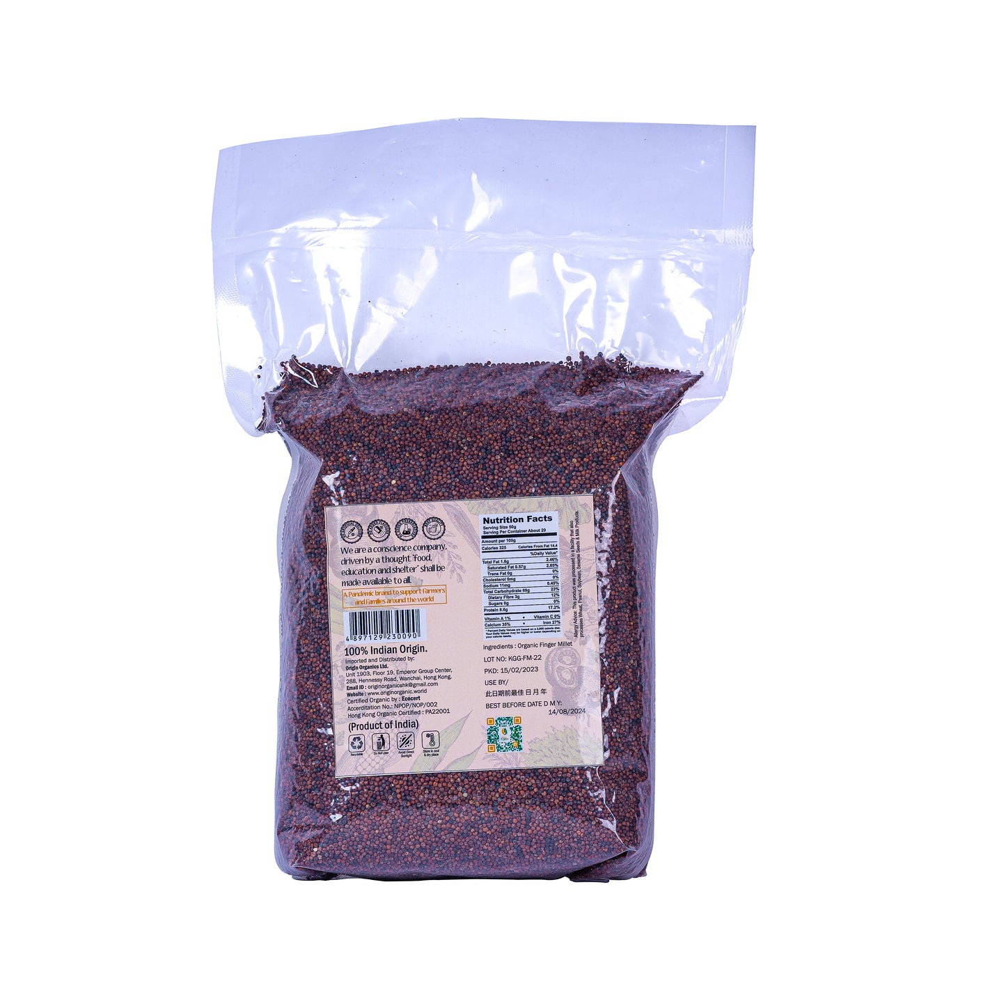 230090 Organic Ragi