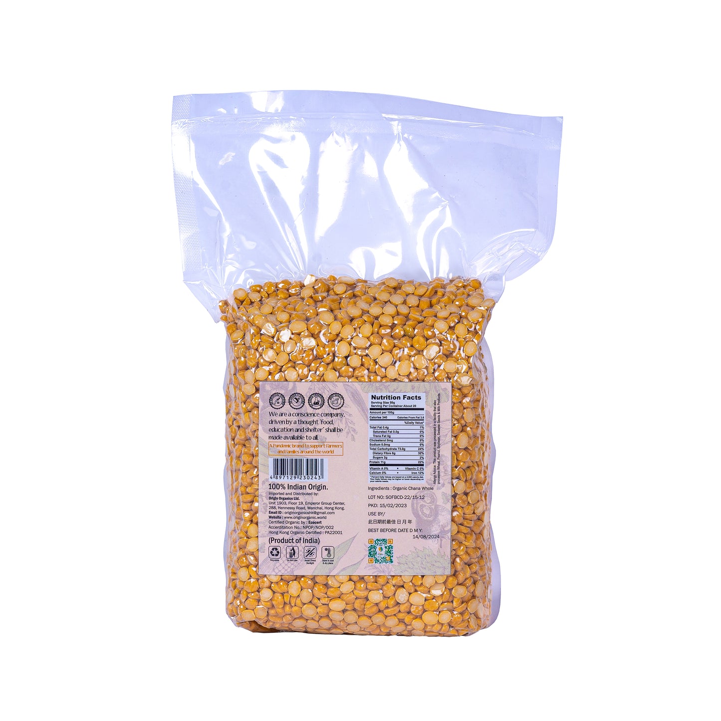 230243 Organic Chana Dal