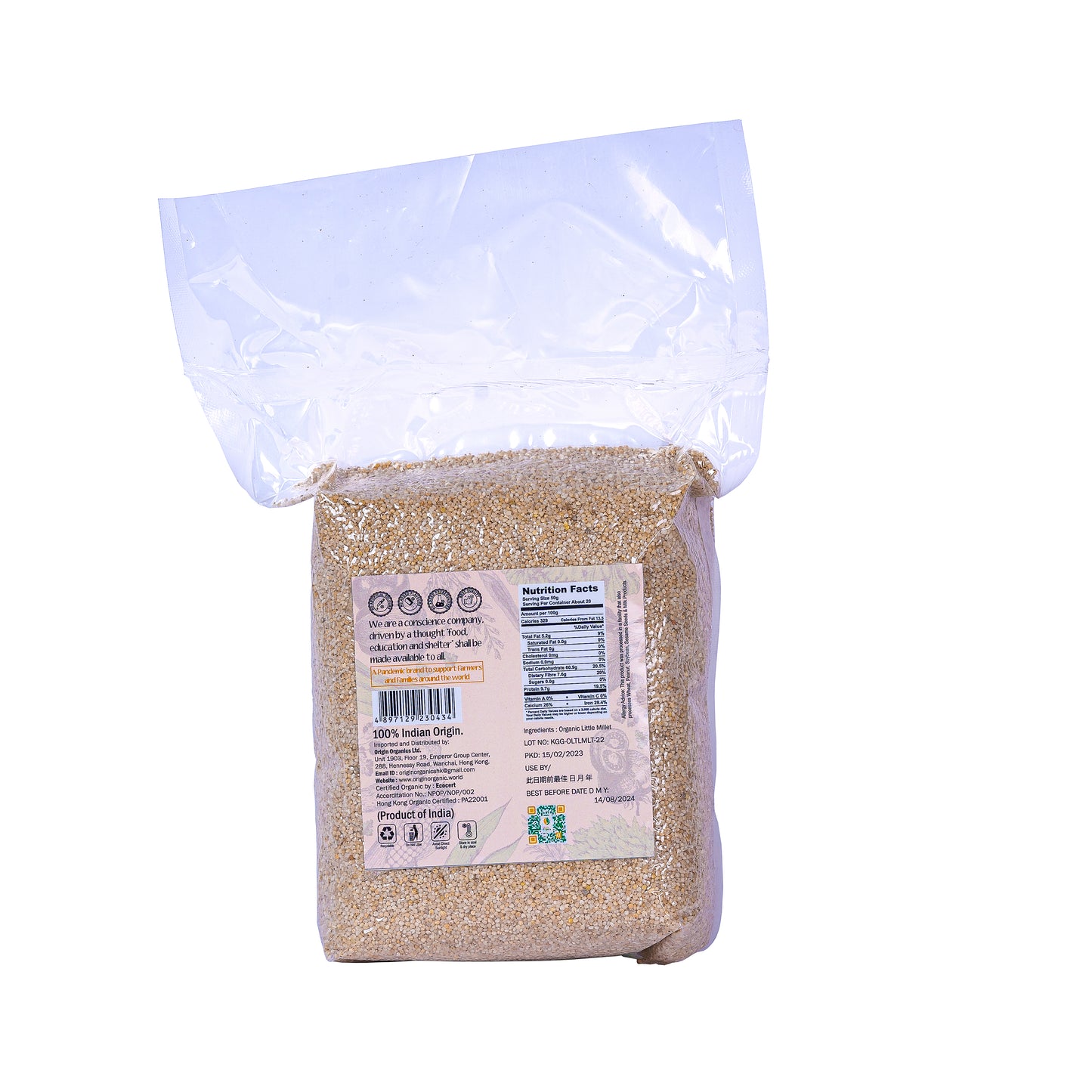 230434 Organic Little Millet