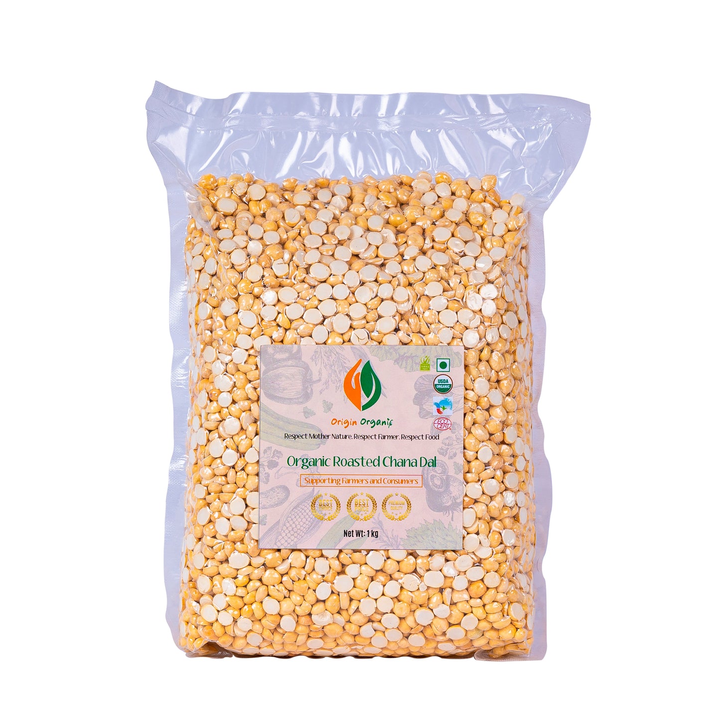 230335 Organic Roasted Chana Dal